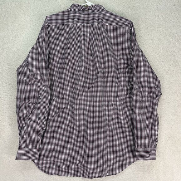 Polo Ralph Lauren Shirt Mens XL Classic Fit Red Blue Gingham‎ Check Oxford Pony - Picture 6 of 6